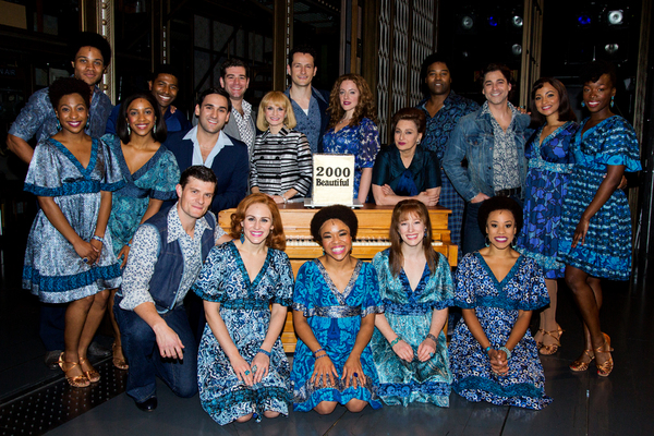Photo Coverage: BEAUTIFUL Celebrates 2000 Performances On Broadway Image