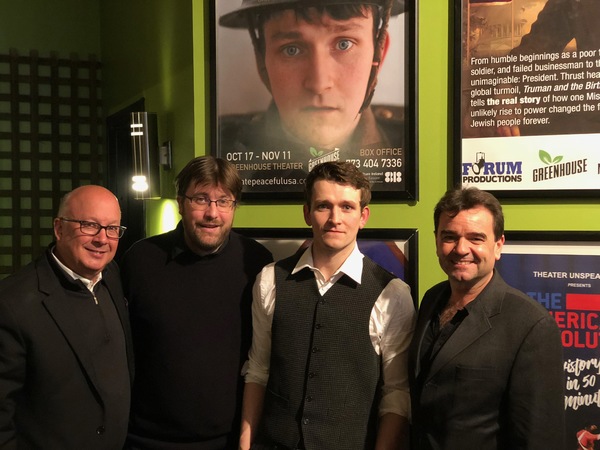 Photo Flash: Opening Night of PRIVATE PEACEFUL at the Greenhouse Theater Center 