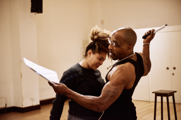 Photo Flash: Inside Rehearsal For The Big Houses BULLET TONGUE Image