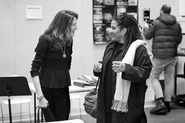 Photo Flash: In Rehearsal with FABULATION, OR THE RE-EDUCATION OF UNDINE, Extended Thru January 6 Image