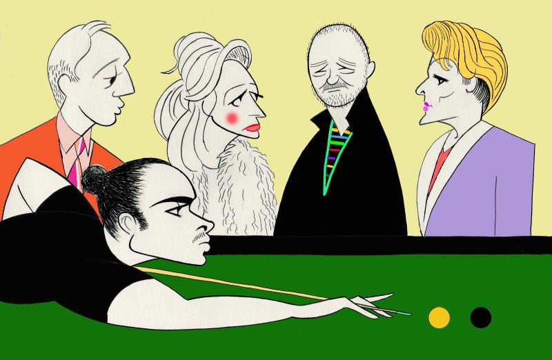 BWW Exclusive: Ken Fallin Draws the Stage - THE NAP Image