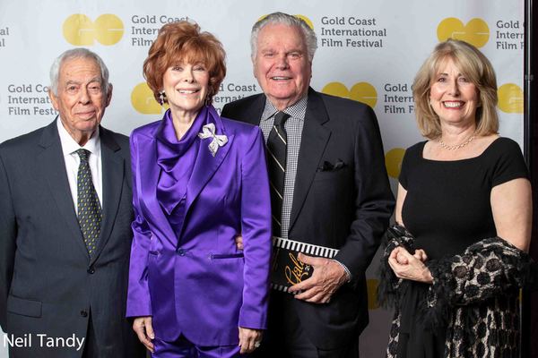 Burton Budd Moss, Jill St. John, Robert Wagner, Regina Gil Photo