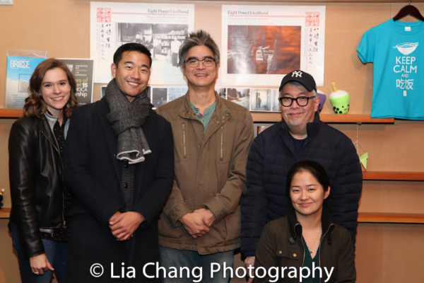 Photo Flash: THE CHINESE LADY's Daniel K. Isaac, Shannon Tyo, Lloyd Suh And Ralph Pena At MOCA Image
