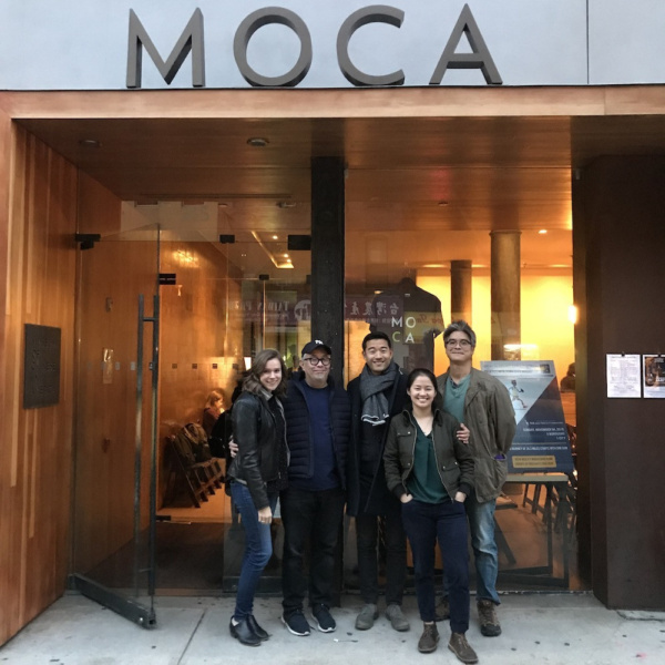 Photo Flash: THE CHINESE LADY's Daniel K. Isaac, Shannon Tyo, Lloyd Suh And Ralph Pena At MOCA Image
