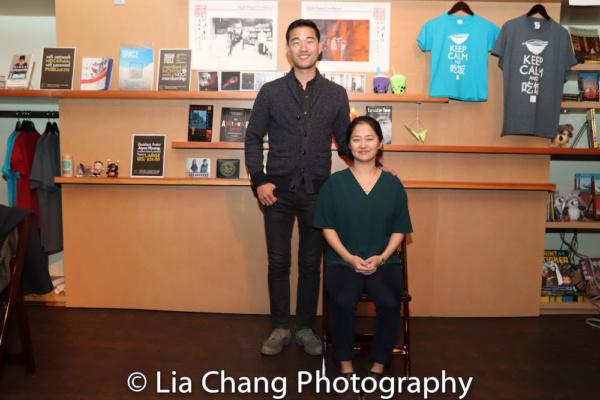 Photo Flash: THE CHINESE LADY's Daniel K. Isaac, Shannon Tyo, Lloyd Suh And Ralph Pena At MOCA Image