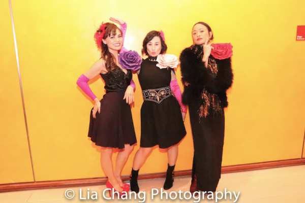 Backstage: Kimbirdlee Fadner (Florinda), Rebecca Lee Lerman (Lucinda), Rona Figueroa  Photo