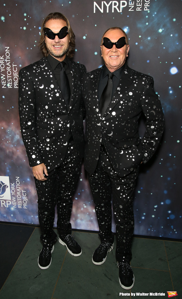 Lance LePere and Michael Kors Photo