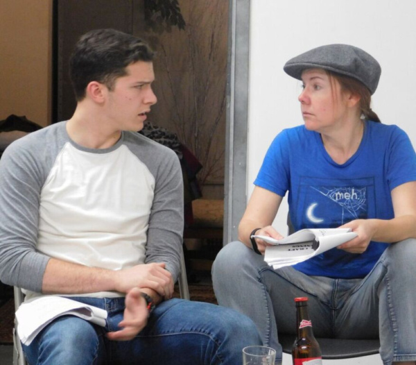 Photo Flash: In Rehearsal with SMALL CRAFT WARNING Image
