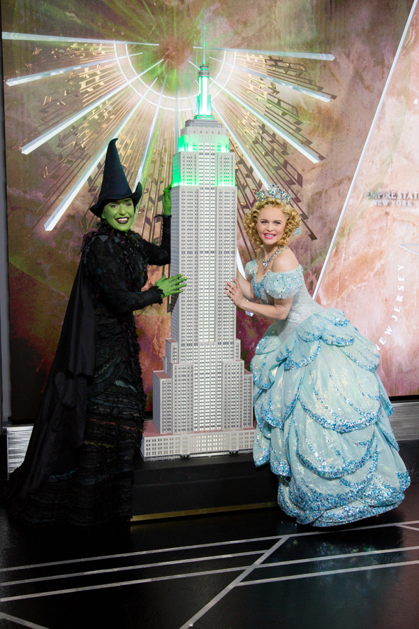 Photo Coverage: The Empire State Gets Swankified to Celebrate WICKED's 15th! Image
