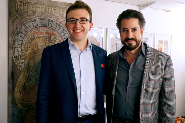 Photo Flash: BERNHARDT/HAMLET Welcomes More Mucha Backstage! Image
