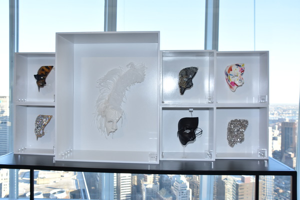 Photo Coverage: 30 Designers Show Off PHANTOM OF THE OPERA Masks Image
