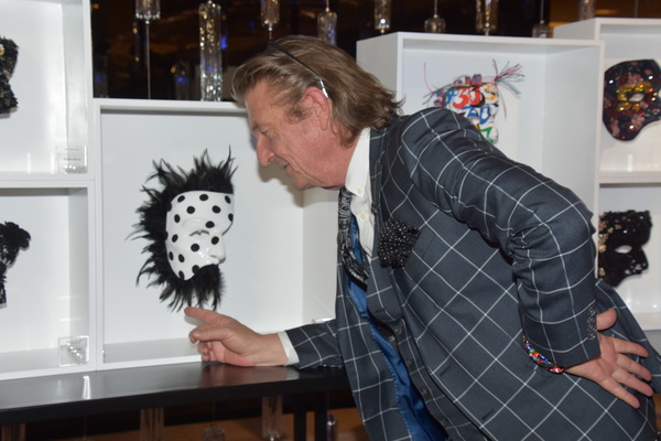 Photo Coverage: 30 Designers Show Off PHANTOM OF THE OPERA Masks Image