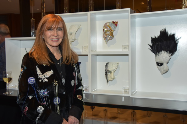 Photo Coverage: 30 Designers Show Off PHANTOM OF THE OPERA Masks Image