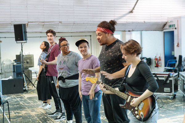 Photo Flash: In Rehearsal with the UK Tour of BILLIONAIRE BOY Image