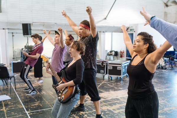 Photo Flash: In Rehearsal with the UK Tour of BILLIONAIRE BOY Image