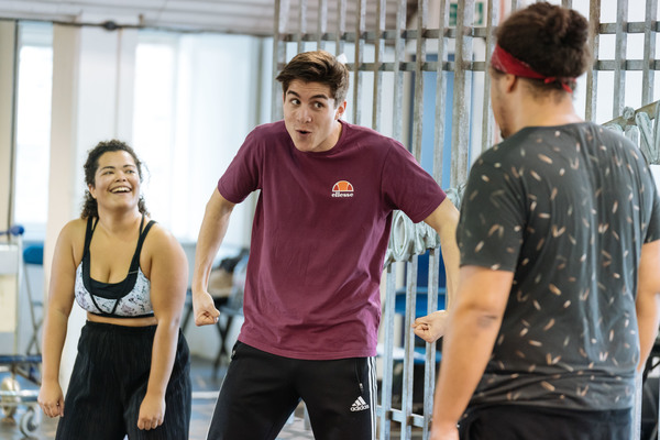 Photo Flash: In Rehearsal with the UK Tour of BILLIONAIRE BOY Image