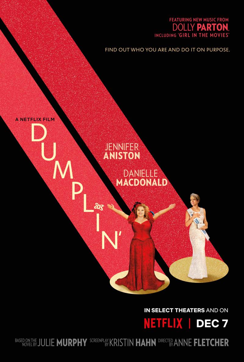 Netflix Unveils the Key Art for DUMPLIN' Starring Danielle Macdonald and Jennifer Aniston 