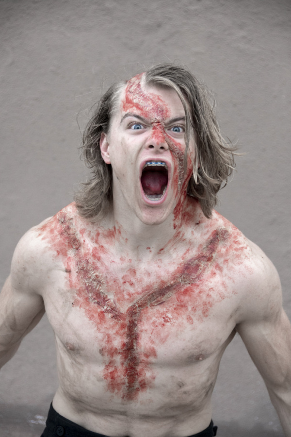 Photo Flash: Bringing The Creature To Life For Outcry Youth Theatre's FRANKENSTEIN Image