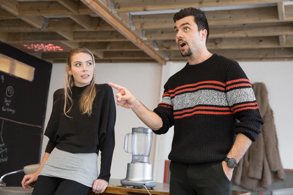 Photo Flash: Inside Rehearsal For Flux Theatre's CHUTNEY 
