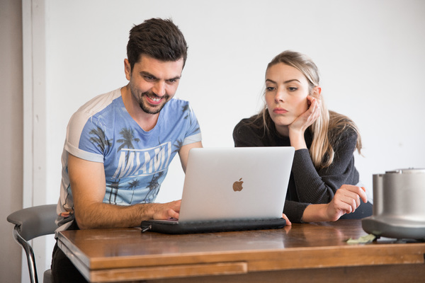 Photo Flash: Inside Rehearsal For Flux Theatre's CHUTNEY Image