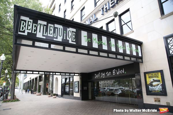 Up on the Marquee: BEETLEJUICE at the National Theatre Image