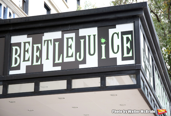 Up on the Marquee: BEETLEJUICE at the National Theatre Image