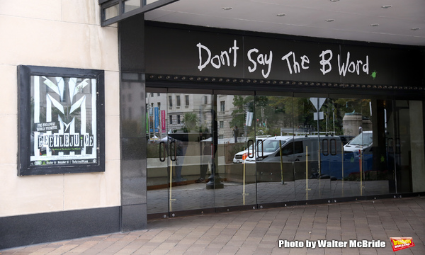 Up on the Marquee: BEETLEJUICE at the National Theatre Image