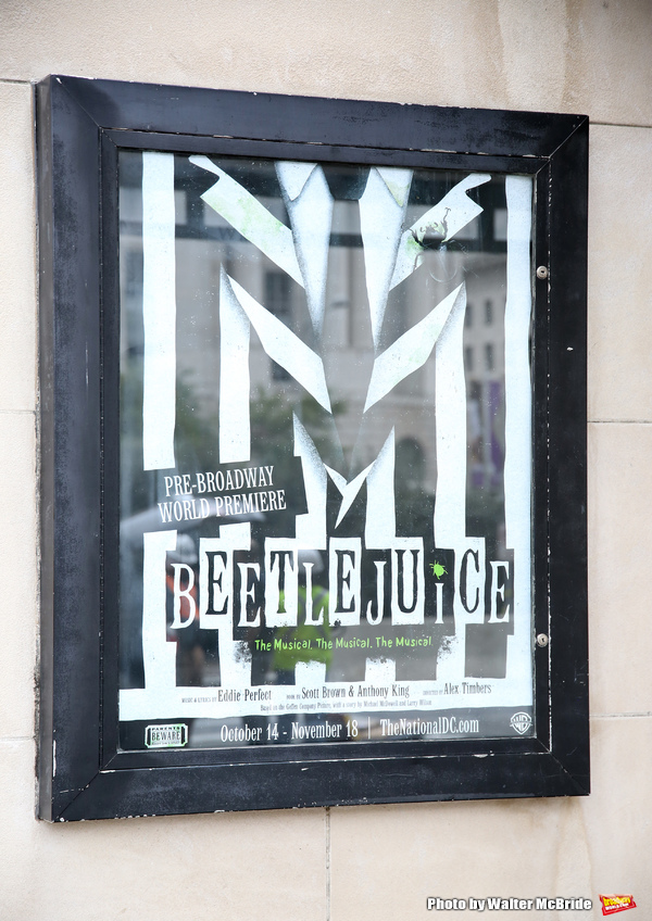 Up on the Marquee: BEETLEJUICE at the National Theatre Image