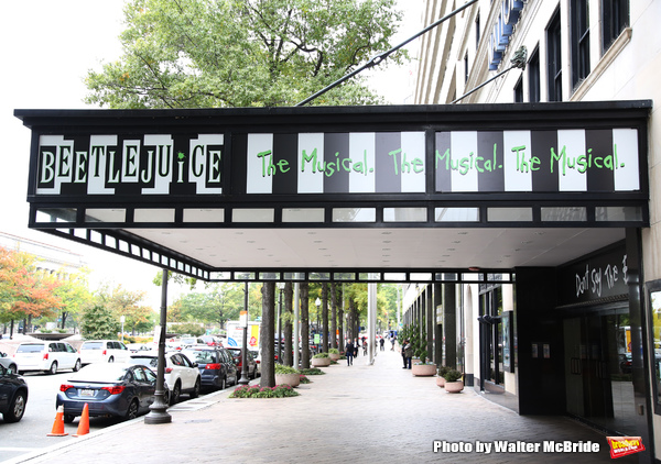 Up on the Marquee: BEETLEJUICE at the National Theatre Image