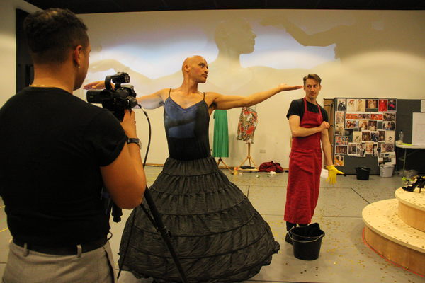 Photo Flash: In Rehearsal with THE MAIDS Image