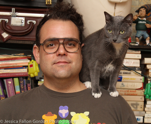 Tails of Broadway: Greg Hildreth Curls Up with Pigeon and Basil! Image