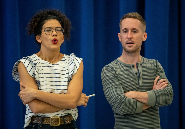 Photo Flash: Exclusive! Look Inside Rehearsals of Prospect Theater Company's THE HELLO GIRLS Image