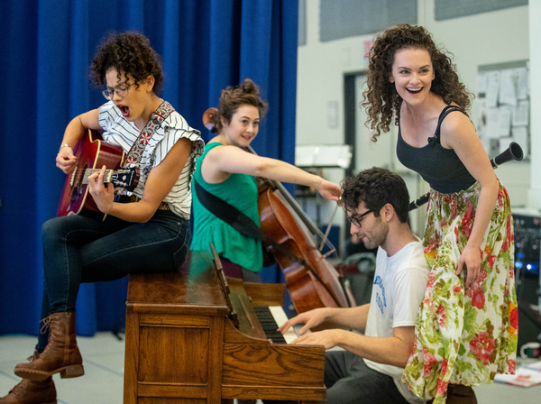 Photo Flash: Exclusive! Look Inside Rehearsals of Prospect Theater Company's THE HELLO GIRLS Image