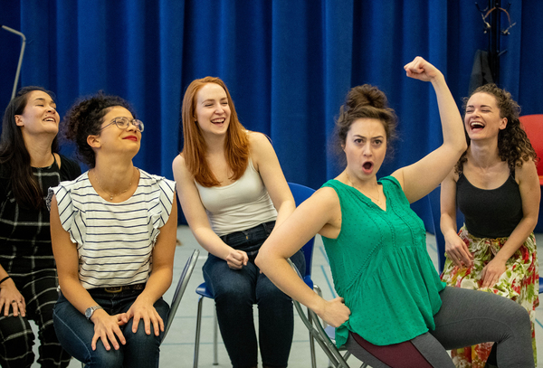 Photo Flash: Exclusive! Look Inside Rehearsals of Prospect Theater Company's THE HELLO GIRLS Image