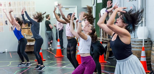Photo Flash: Go Inside Rehearsals Of Drury Lane's BEAUTY AND THE BEAST 