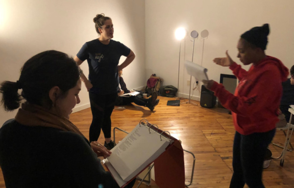 Photo Flash: Pigeonholed's Production Of MARY STUART In Rehearsal 