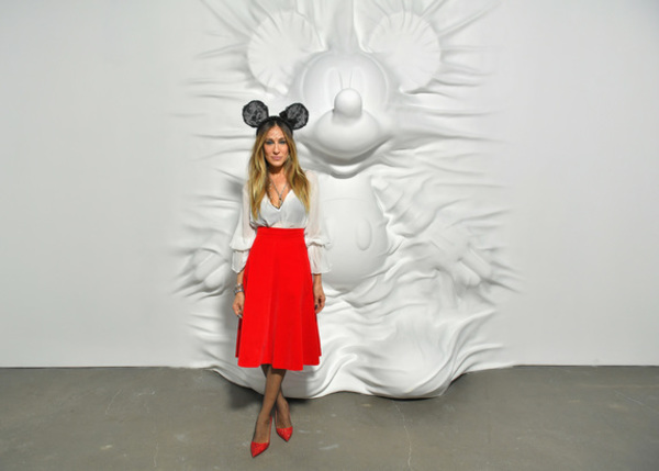 Photo Coverage: Sarah Jessica Parker Attends the 'Mickey: The True Original Exhibition' 