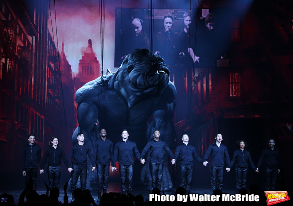 Photo Coverage: The Cast of KING KONG Takes Their Opening Night Bows Image