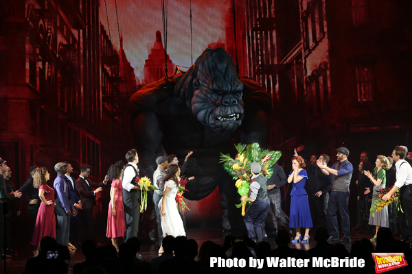 Photo Coverage: The Cast of KING KONG Takes Their Opening Night Bows Image