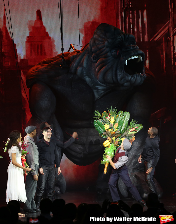 Photo Coverage: The Cast of KING KONG Takes Their Opening Night Bows Image
