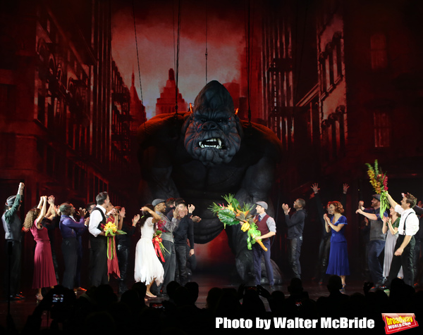 Photo Coverage: The Cast of KING KONG Takes Their Opening Night Bows Image