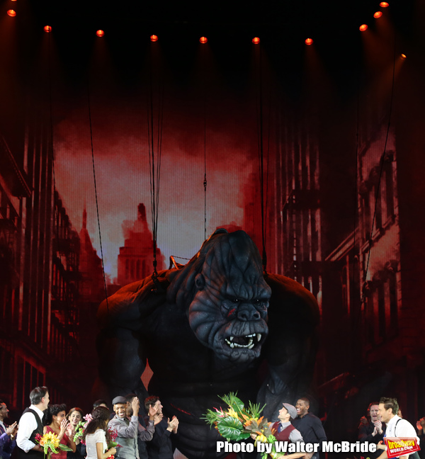 Photo Coverage: The Cast of KING KONG Takes Their Opening Night Bows  Image