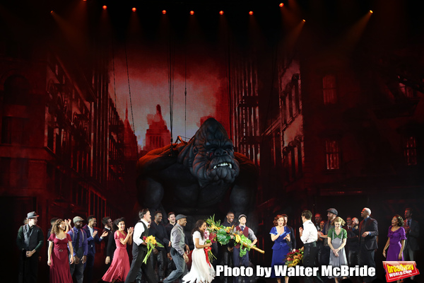 Photo Coverage: The Cast of KING KONG Takes Their Opening Night Bows Image