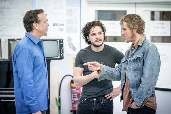 Photo Flash: Inside Rehearsal For TRUE WEST Image