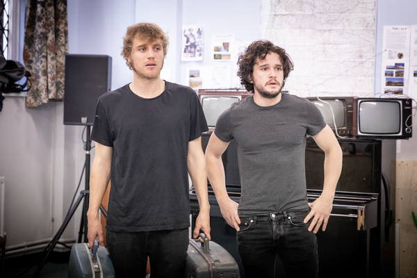 Photo Flash: Inside Rehearsal For TRUE WEST Image