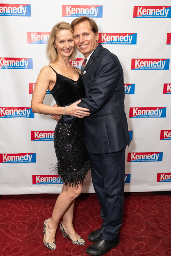 Photo Flash: KENNEDY: BOBBY'S LAST CRUSADE Celebrates Opening Night Image
