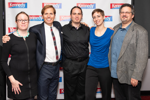Photo Flash: KENNEDY: BOBBY'S LAST CRUSADE Celebrates Opening Night Image