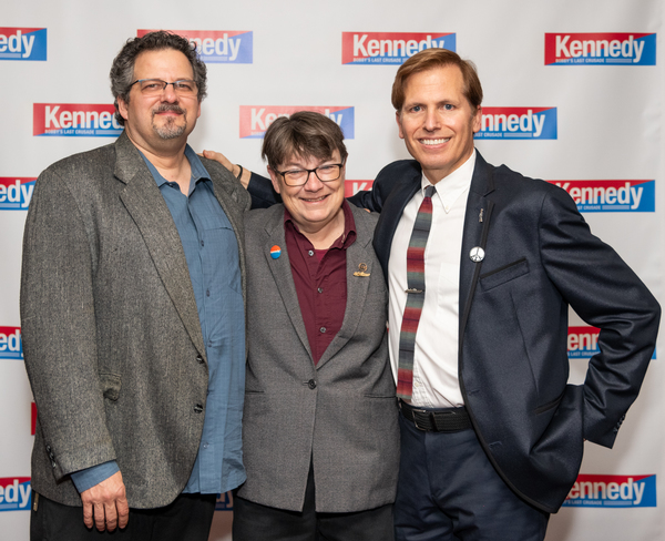 Photo Flash: KENNEDY: BOBBY'S LAST CRUSADE Celebrates Opening Night Image