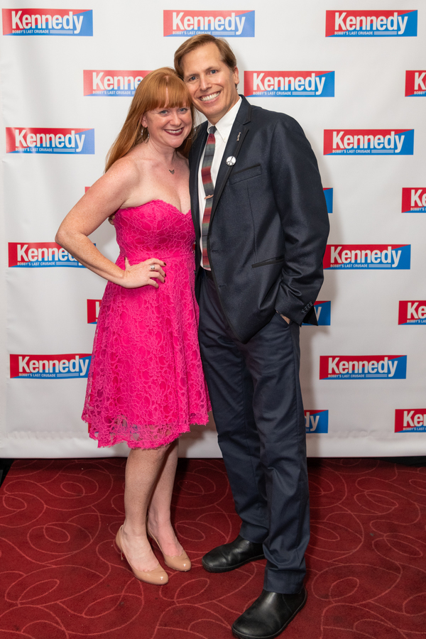 Photo Flash: KENNEDY: BOBBY'S LAST CRUSADE Celebrates Opening Night Image