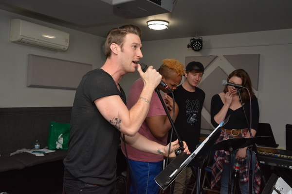 Photo Coverage: Inside Day Two of Rehearsals For ROCKERS ON BROADWAY Image